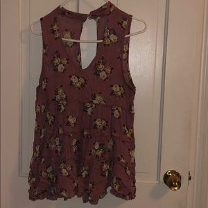 American Eagle floral tank top